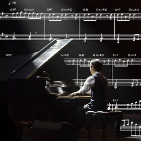 تصویر نت پیانو papillon از ییروما 