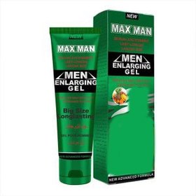 تصویر ژل حجم دهنده و تاخیری مکس من سبز مخصوص آقایان Maxman Green Enlarging Crem For Men