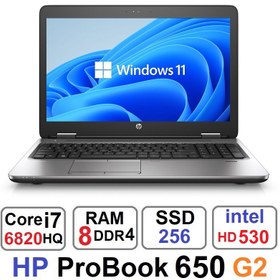 تصویر لپ تاپ استوک اچ پی ProBook 650 G2 | 8GB RAM | 256GB SSD | i7 | 2G VGA HP ProBook 650 G2