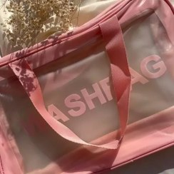 تصویر واش بگ‌ اورجینال بزرگترین سایز مخصوص سفر و استخر در ۲رنگ کاربردی The original suitcase wash bag, the largest size for travel and swimming pool