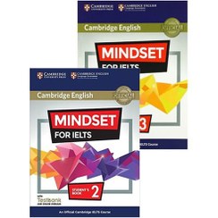 تصویر کمبریج انگلیش مایند ست فور آیلتس 2 با تست Mindset For Ielts Students Book 2