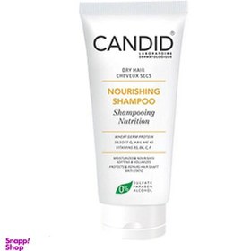 تصویر شامپو ویتامینه کاندید مناسب موی خشک حجم 200 میل Candid Shampoo Nutrition For dry Hair 200ml