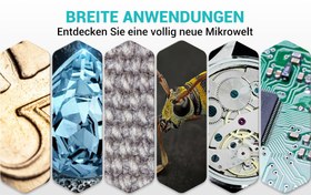 تصویر میکروسکوپ دیجیتال USB – 50 تا 1600 جیبی 2.0 مگاپیکسلی 1440P با 8 LED قابل حمل 