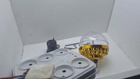 تصویر لامپ رقص نور 