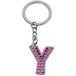 تصویر جاکلیدی الفبا ترویکا طرح Y Troika Alphabet KeyChain Y