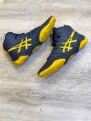 تصویر کفش کشتی اسیکس مدل Dan Gable رنگ سفید 