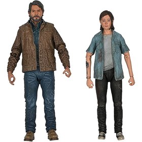 تصویر اکشن فیگور جوئل و الی NECA The Last of Us Part 2 Joel and Ellie 2 pack NECA The Last of Us Part 2 Joel and Ellie 2 pack