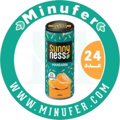 تصویر آبمیوه سانی نس نارنگی ۲۴۰ سی سی - باکس 24 عددی Suny Ness Mandarin Can - 240ml