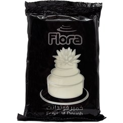 تصویر خمیر فوندانت سفید فلورا (200 گرمی) 