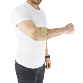 تصویر باند تنیس البو فری سایز کد 210041 آدور Neoprene tennis elbow strap freesize Ador