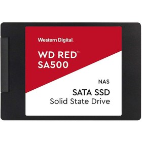 تصویر هارد اس اس دی اینترنال وسترن دیجیتال مدل WDS500G1R0A ظرفیت 500 گیگابایت ا Western Digital 500GB WD Red SA500 NAS 3D NAND Internal SSD - SATA III 6 Gb/s, 2.5"/7mm, Up to 560 MB/s - WDS500G1R0A 2.5"/7mm SSD 500GB Western Digital 500GB WD Red SA500 NAS 3D NAND Internal SSD - SATA III 6 Gb/s, 2.5"/7mm, Up to 560 MB/s - WDS500G1R0A 2.5"/7mm SSD 500GB