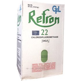 تصویر گاز مبرد 13.6 کیلوگرمی R22 رفرون (REFRON) 