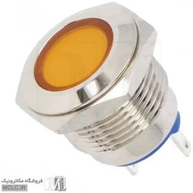 تصویر لامپ سیگنال زرد 12 سی دی 