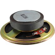 تصویر بلندگو – اسپیکر 8 اهم 0.5 وات قطر 66mm 
