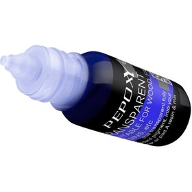 تصویر رنگ شفاف آبی جوهری 