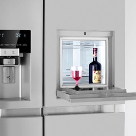 تصویر یخچال فریزر ساید بای ساید دوو مدل SXI30-10 ظرفیت ۲۹ فوت 