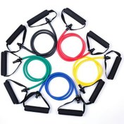 تصویر کش بدنسازی CX دسته‌دار با ۵ سطح مقاومت 