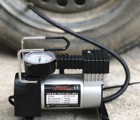 تصویر پمپ باد (کمپرسور) تک سیلندر فندکی AIR COMPRESSOR 965