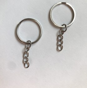 تصویر حلقه جاکلیدی استیل 