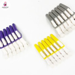 تصویر گیره ی تقسیم مو مدل سوسماری 6 عددی ژاپنی (درجه 1) 