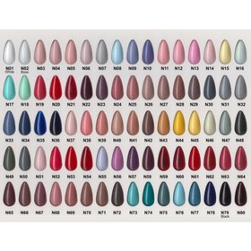 تصویر لاک ناخن بی اند دی شماره N76 رنگ آبی آسمانی سیر حجم ۱۰ میل 