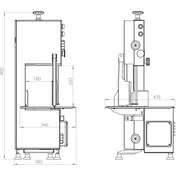 تصویر اره استخوان بر امگا مدل BS165 