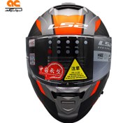 تصویر ‏کلاه‏ ‏کاسکت‏ ‏ال‏ ‏اس2‏ ‎FF800‎ ‏فک‏ ‏متحرک‏ ‎‎ ‏طوسی قرمز 