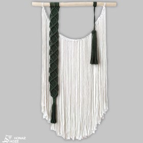 تصویر دیوارکوب مکرومه تارادیس|macrame wall hanging D08 