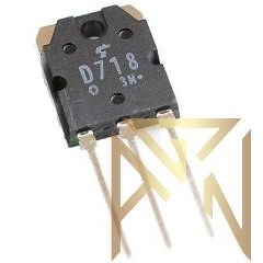 تصویر ترانزیستور مدل D718 