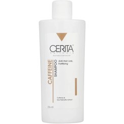 تصویر شامپو کافئین بدون سولفات سریتا CERITA CAFFEIN SULFAT FREE DRY HAIR SHAMPOO