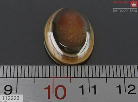 تصویر نگین عقیق باباقوری کد 112223 