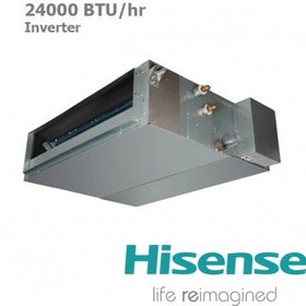 تصویر داکت اسپلیت اینورتر هایسنس 24000 مدل HID-24 ا HISENSE Duct Split 24000 Model HID-24 HISENSE Duct Split 24000 Model HID-24