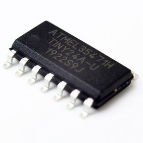 تصویر میکروکنترولر attiny 24a-u 