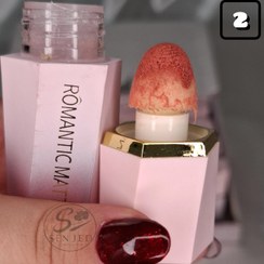 تصویر رژگونه مایع پد دار رمانتیک در 6 رنگ جذاب مدل Romantic Matte - شماره 2 