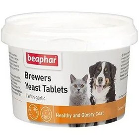 تصویر قرص مخمر بیفار مخصوص ریزش موی سگ و گربه Beaphar brewers yeast – بسته ۱۰ عددی 