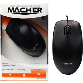 تصویر موس مچر Macher MR-181 ا Macher MR-181 Wired Mouse Macher MR-181 Wired Mouse