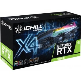 تصویر کارت گرافیک اینو تری دی مدل INNO3D GEFORCE RTX 3080 TI ICHILL X4 حافظه 12 گیگابایت INNO3D GEFORCE RTX 3080 TI ICHILL X4 12GB Graphics Card