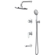 تصویر شیر حمام دیواری توکار کاویان مدل لارا 