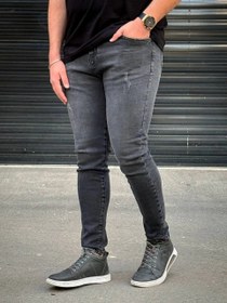 تصویر شلوار جین اسکینی 