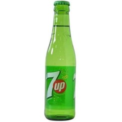 تصویر نوشابه شیشه ای سون آپ 250 میلی لیتر Seven Up Glass Bottle - 250ml