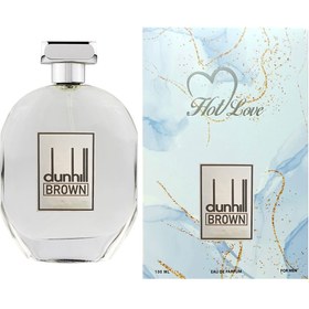 تصویر ادو پرفیوم مردانه مدل Dunhill Brown حجم 100 میلی لیتر هات لاو Hot Love Dunhill Brown Eau De Parfum For Men 100 ml