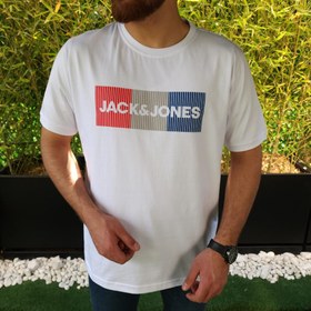 تصویر تیشرت نخ پنبه جک اند جونز کد 104898 