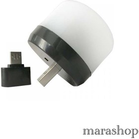 تصویر لامپ 3 وات USB مهتابی 