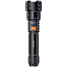 تصویر چراغ قوه شارژی یسیدو مدل TC10 نورافکن LED مهتابی 