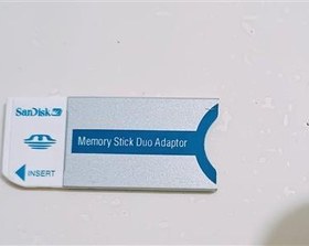 تصویر خشاب رم سونی مدل MSAC-M2 Sony Media Memory Stick Duo Replacement Adaptor (MSAC-M2)