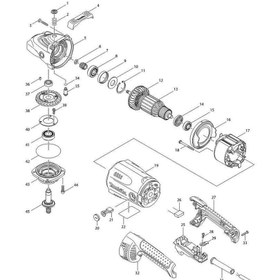 تصویر پولیش ماکیتا مدل SA7021 MAKITA SA7021 Polisher