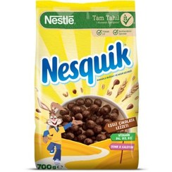 تصویر کورن فلکس نستله نسکوئیک Nestle nesquik شکلاتی 700 گرم 