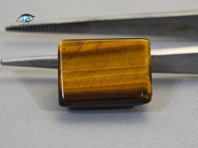 تصویر نگین چشم ببر مستطیلی 2 گرم 