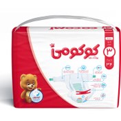 تصویر پوشک کودک کوکومی مدل اکو سایز ۳ بسته ۳۴ عددی 