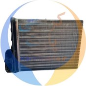 تصویر رادیاتور بخاری ایساکو مناسب خودروهای ۴۰۵، پارس و سمند بدون لوله 